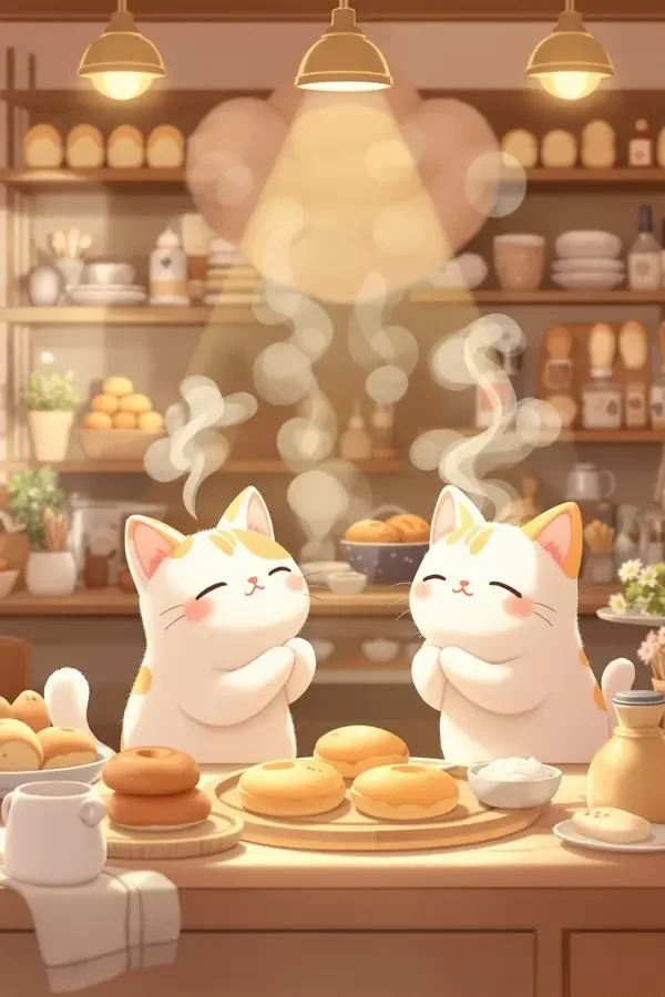 猫咪面包屋 - 天狼影院香气治愈动漫封面